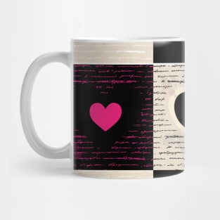 Check Hearts Mug